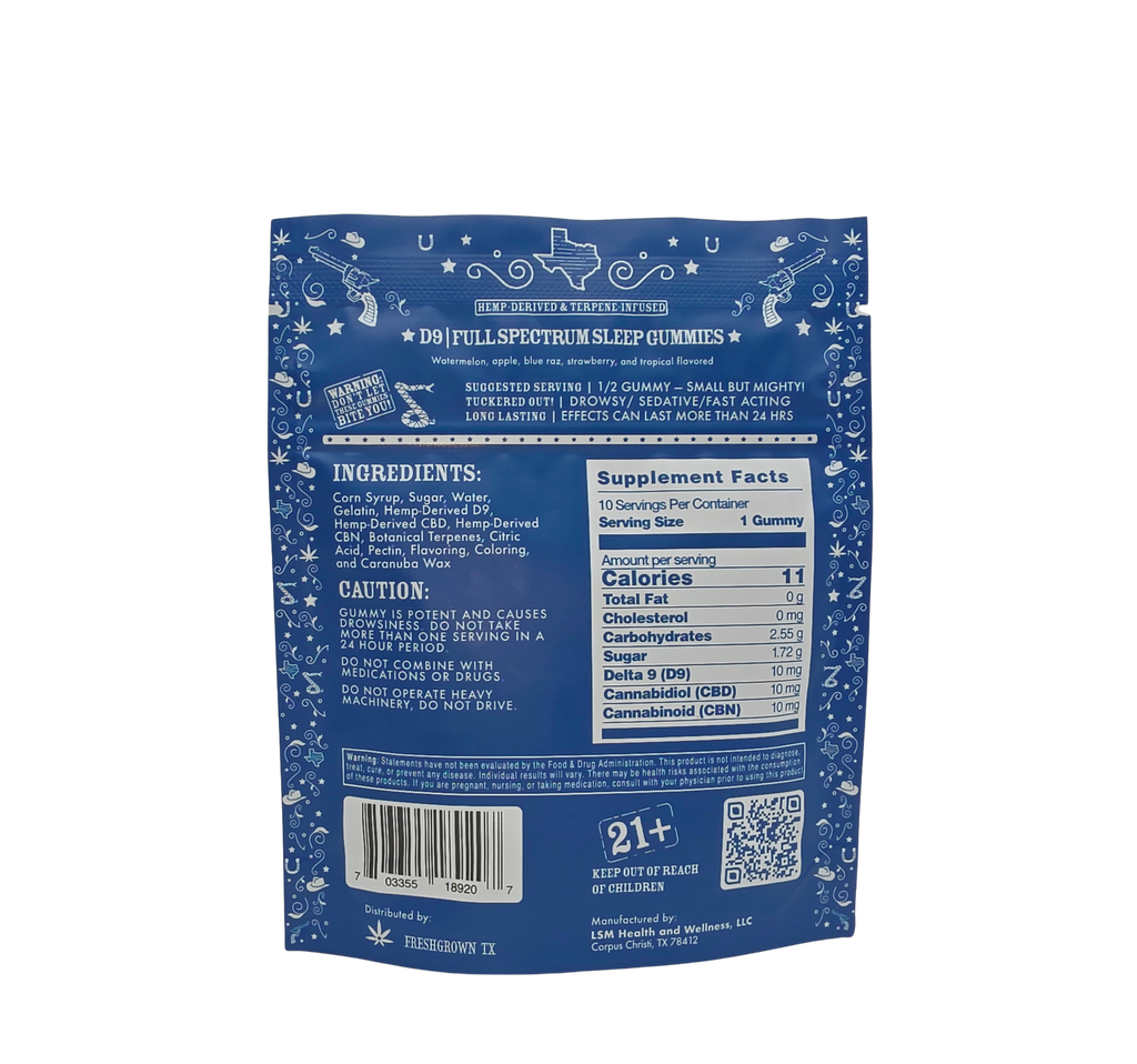 Full Spectrum Sleep Gummies